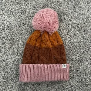 Brand new kids striped beanie
